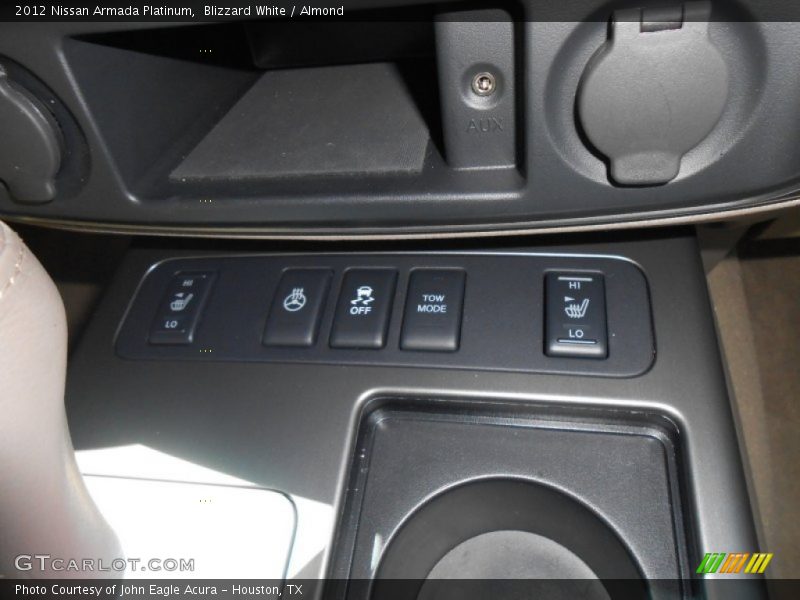 Blizzard White / Almond 2012 Nissan Armada Platinum