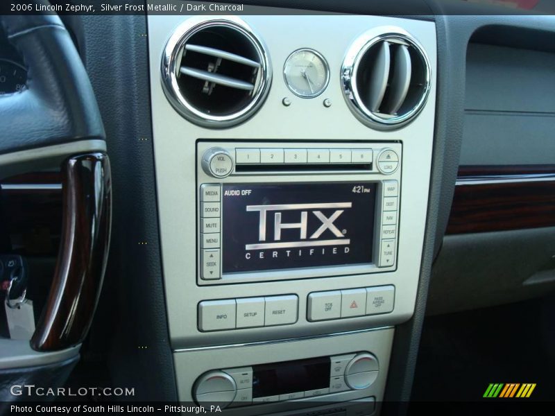 Silver Frost Metallic / Dark Charcoal 2006 Lincoln Zephyr
