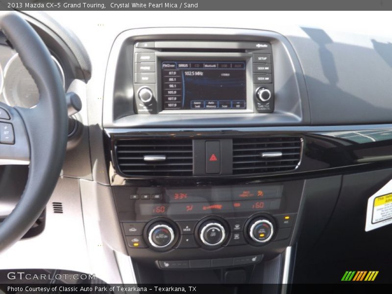 Crystal White Pearl Mica / Sand 2013 Mazda CX-5 Grand Touring