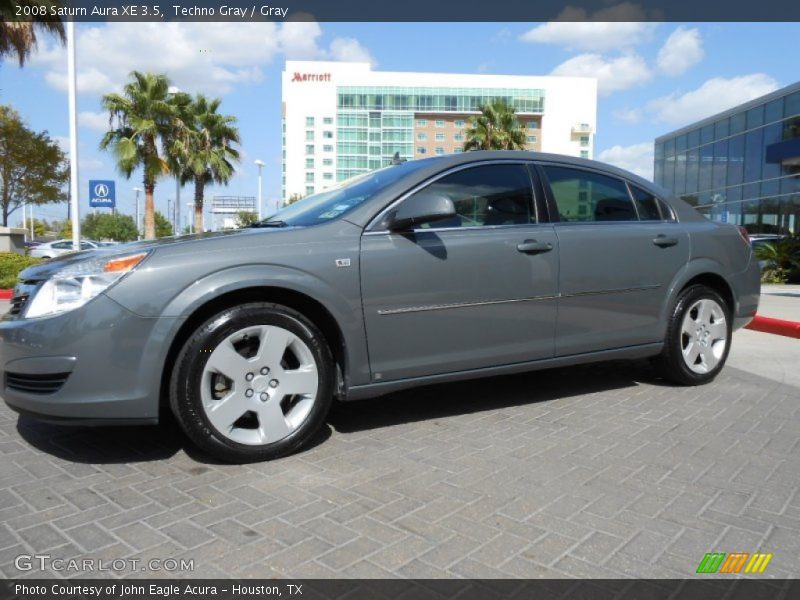 Techno Gray / Gray 2008 Saturn Aura XE 3.5