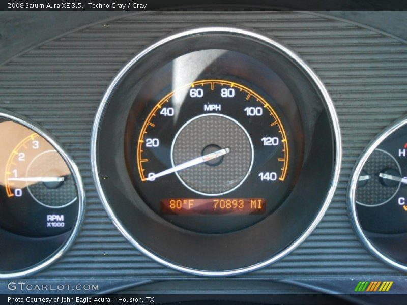 Techno Gray / Gray 2008 Saturn Aura XE 3.5