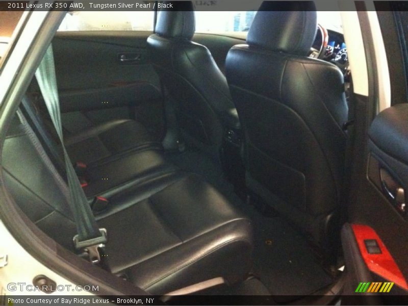 Tungsten Silver Pearl / Black 2011 Lexus RX 350 AWD