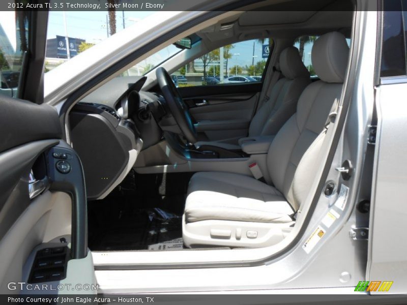 Silver Moon / Ebony 2012 Acura TL 3.5 Technology