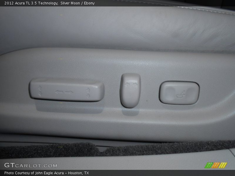 Silver Moon / Ebony 2012 Acura TL 3.5 Technology
