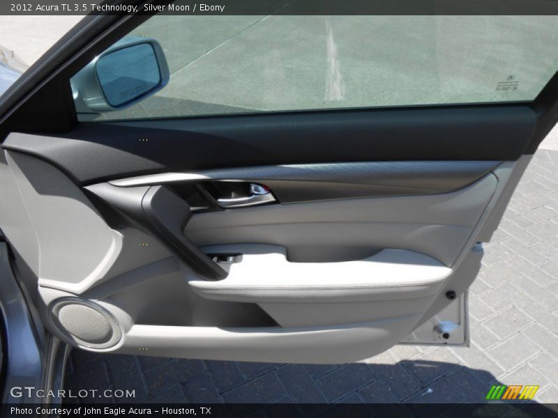 Silver Moon / Ebony 2012 Acura TL 3.5 Technology