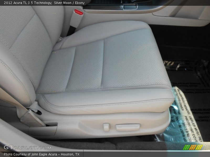 Silver Moon / Ebony 2012 Acura TL 3.5 Technology