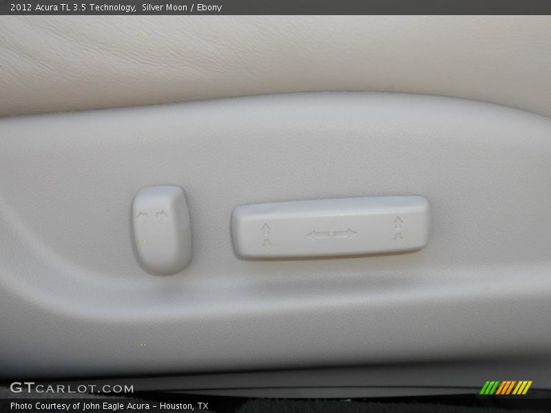 Silver Moon / Ebony 2012 Acura TL 3.5 Technology