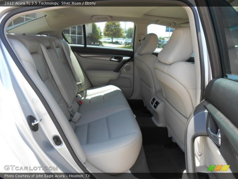Silver Moon / Ebony 2012 Acura TL 3.5 Technology