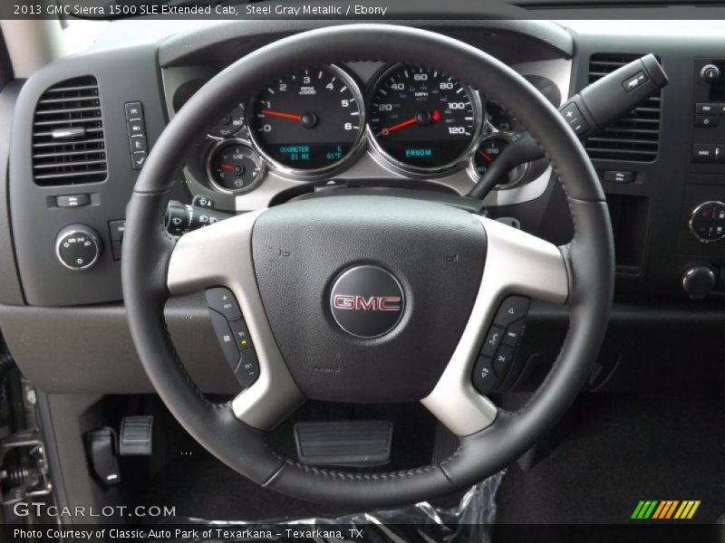  2013 Sierra 1500 SLE Extended Cab Steering Wheel