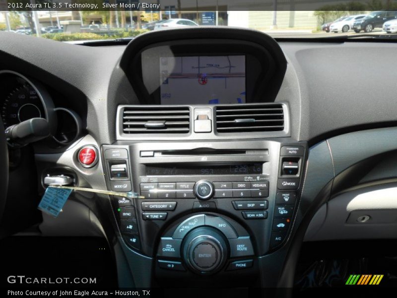Silver Moon / Ebony 2012 Acura TL 3.5 Technology