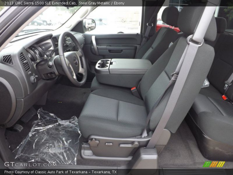  2013 Sierra 1500 SLE Extended Cab Ebony Interior
