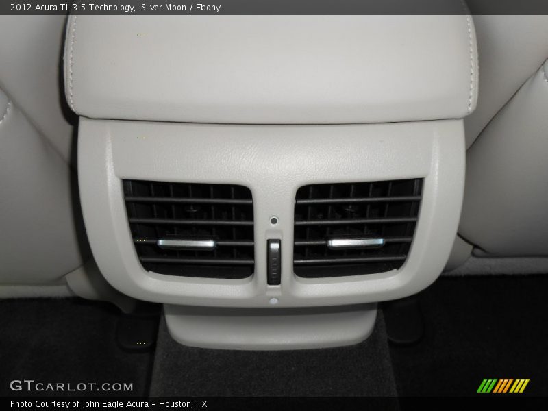 Silver Moon / Ebony 2012 Acura TL 3.5 Technology