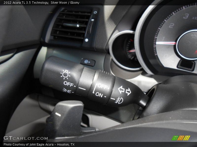 Silver Moon / Ebony 2012 Acura TL 3.5 Technology