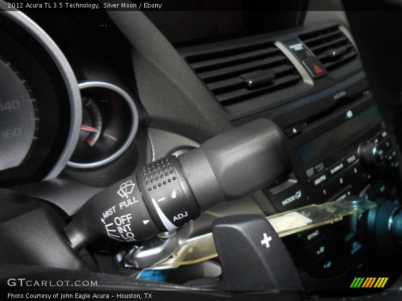 Silver Moon / Ebony 2012 Acura TL 3.5 Technology