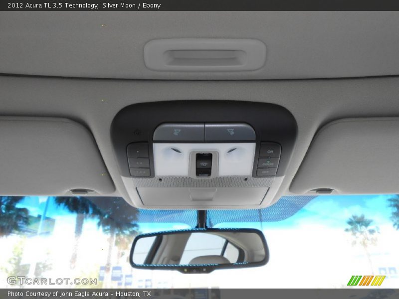 Silver Moon / Ebony 2012 Acura TL 3.5 Technology