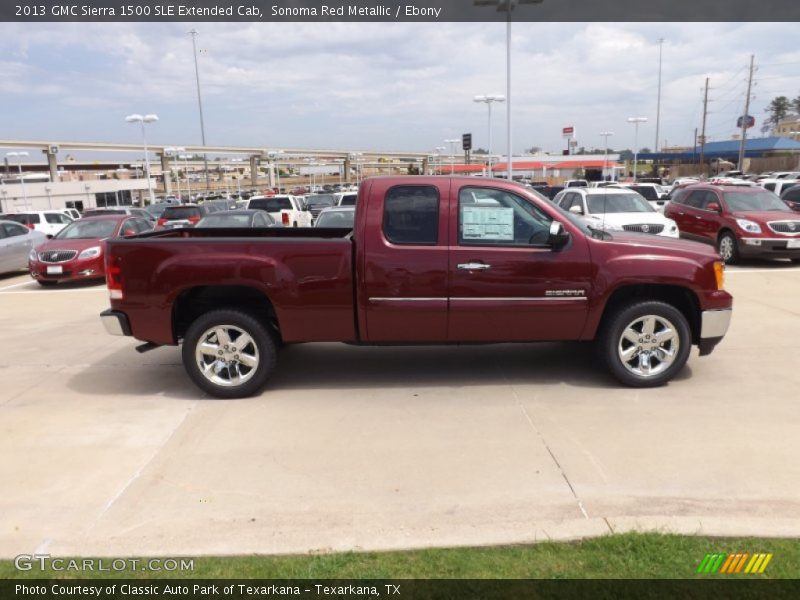  2013 Sierra 1500 SLE Extended Cab Sonoma Red Metallic
