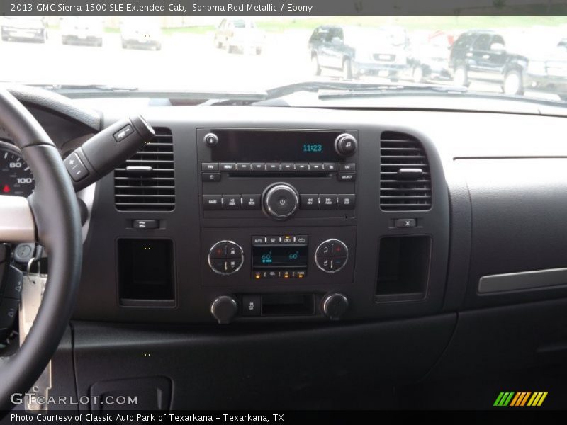 Controls of 2013 Sierra 1500 SLE Extended Cab