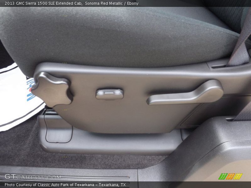 Sonoma Red Metallic / Ebony 2013 GMC Sierra 1500 SLE Extended Cab