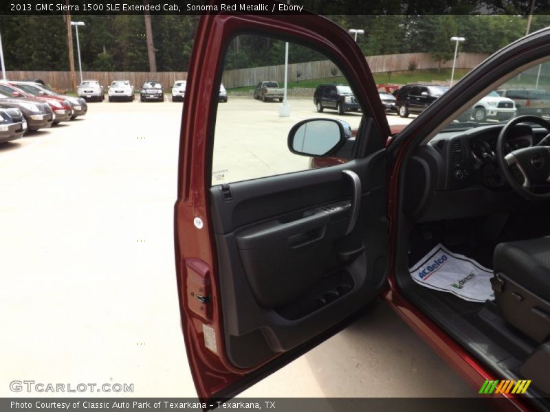 Sonoma Red Metallic / Ebony 2013 GMC Sierra 1500 SLE Extended Cab