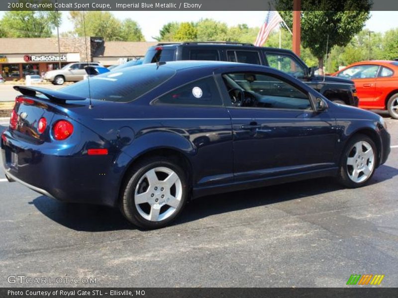 Imperial Blue Metallic / Ebony 2008 Chevrolet Cobalt Sport Coupe