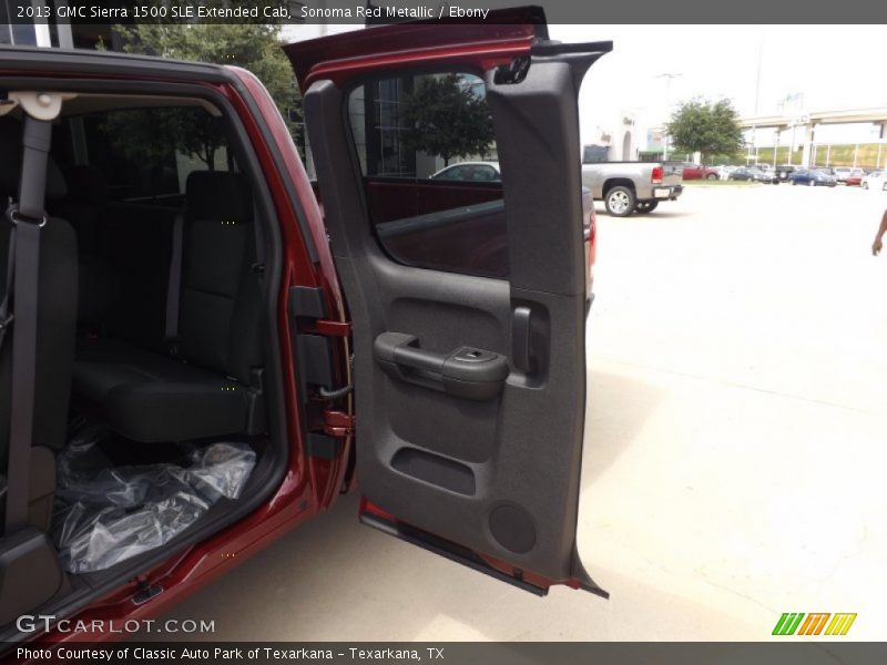 Sonoma Red Metallic / Ebony 2013 GMC Sierra 1500 SLE Extended Cab