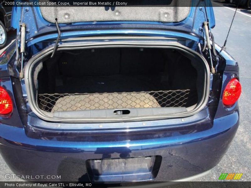 Imperial Blue Metallic / Ebony 2008 Chevrolet Cobalt Sport Coupe