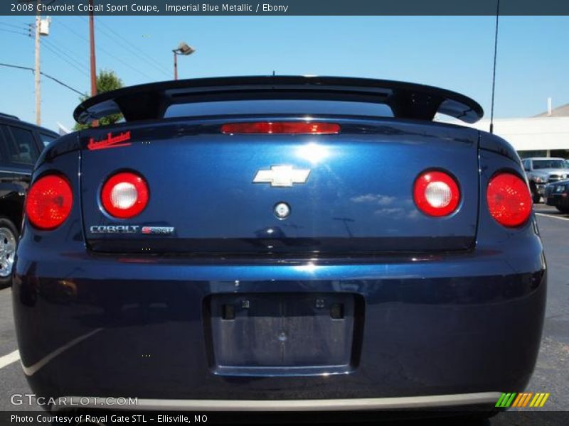 Imperial Blue Metallic / Ebony 2008 Chevrolet Cobalt Sport Coupe