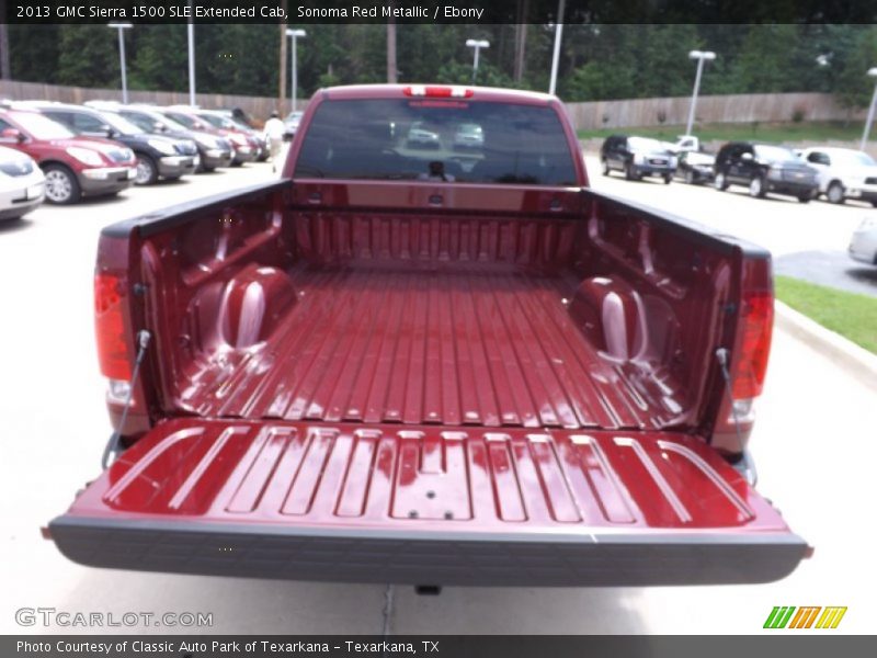 Sonoma Red Metallic / Ebony 2013 GMC Sierra 1500 SLE Extended Cab