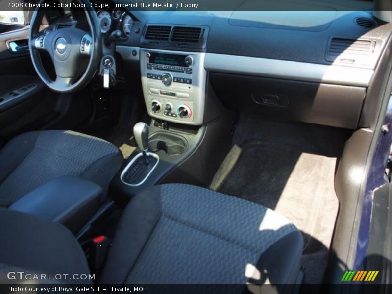 Imperial Blue Metallic / Ebony 2008 Chevrolet Cobalt Sport Coupe