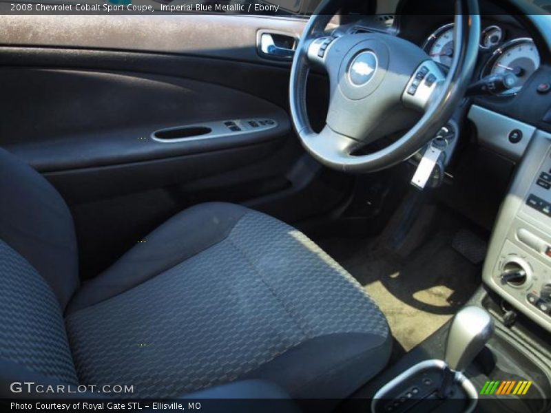 Imperial Blue Metallic / Ebony 2008 Chevrolet Cobalt Sport Coupe
