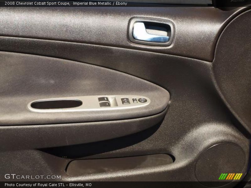 Imperial Blue Metallic / Ebony 2008 Chevrolet Cobalt Sport Coupe