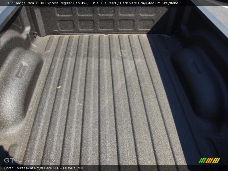 True Blue Pearl / Dark Slate Gray/Medium Graystone 2012 Dodge Ram 1500 Express Regular Cab 4x4