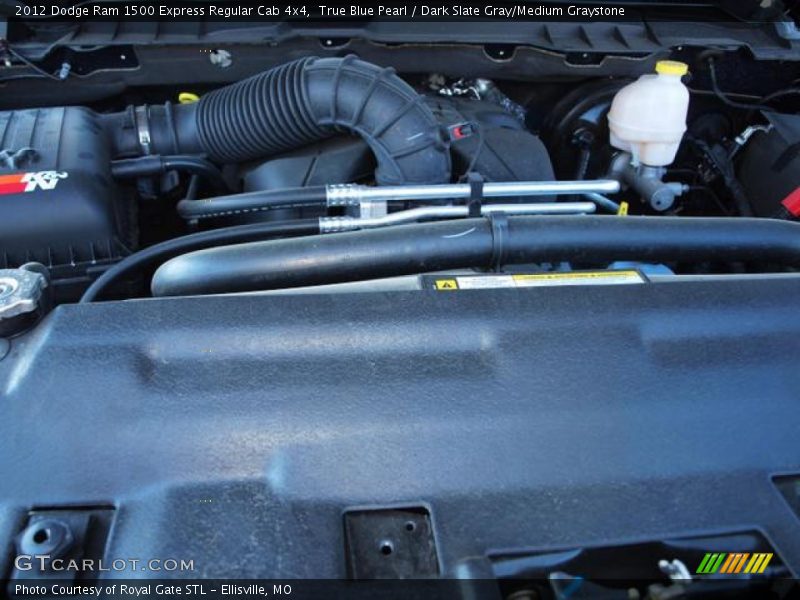 True Blue Pearl / Dark Slate Gray/Medium Graystone 2012 Dodge Ram 1500 Express Regular Cab 4x4