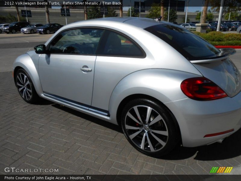 Reflex Silver Metallic / Titan Black 2012 Volkswagen Beetle Turbo