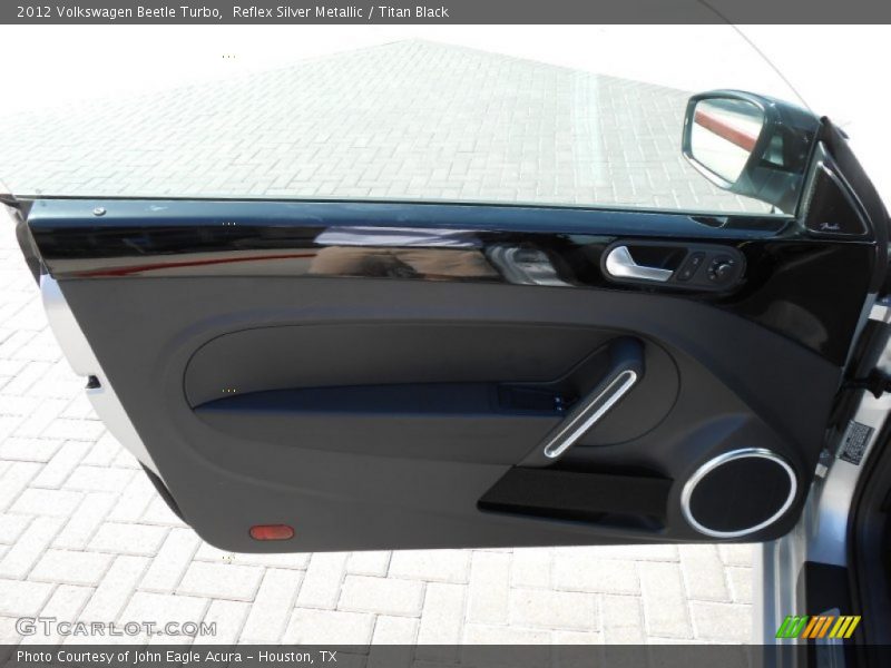 Reflex Silver Metallic / Titan Black 2012 Volkswagen Beetle Turbo