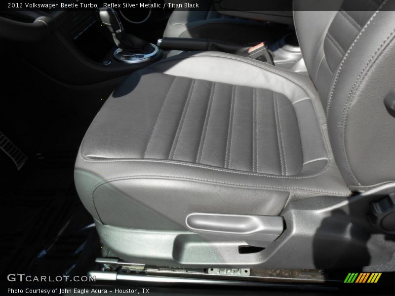 Reflex Silver Metallic / Titan Black 2012 Volkswagen Beetle Turbo