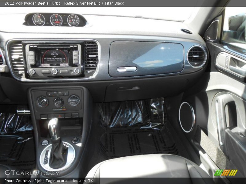 Reflex Silver Metallic / Titan Black 2012 Volkswagen Beetle Turbo