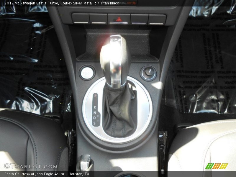 Reflex Silver Metallic / Titan Black 2012 Volkswagen Beetle Turbo