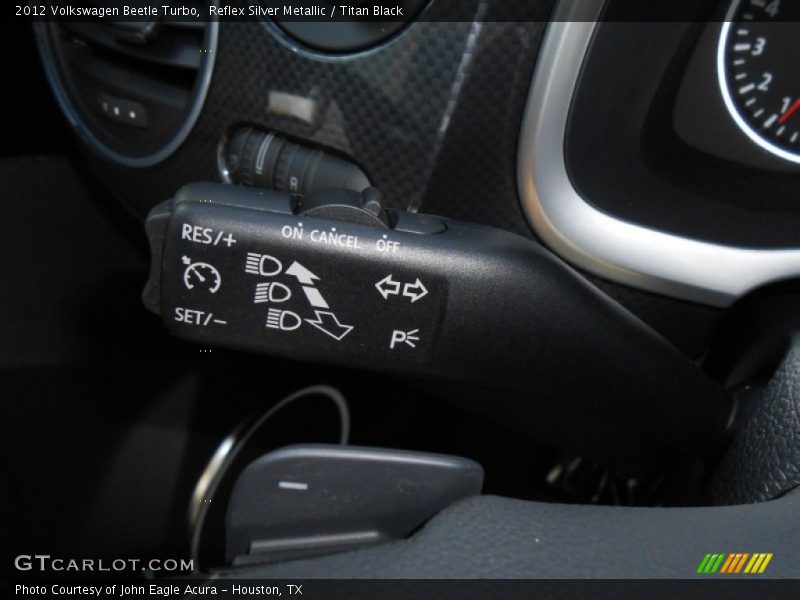 Reflex Silver Metallic / Titan Black 2012 Volkswagen Beetle Turbo