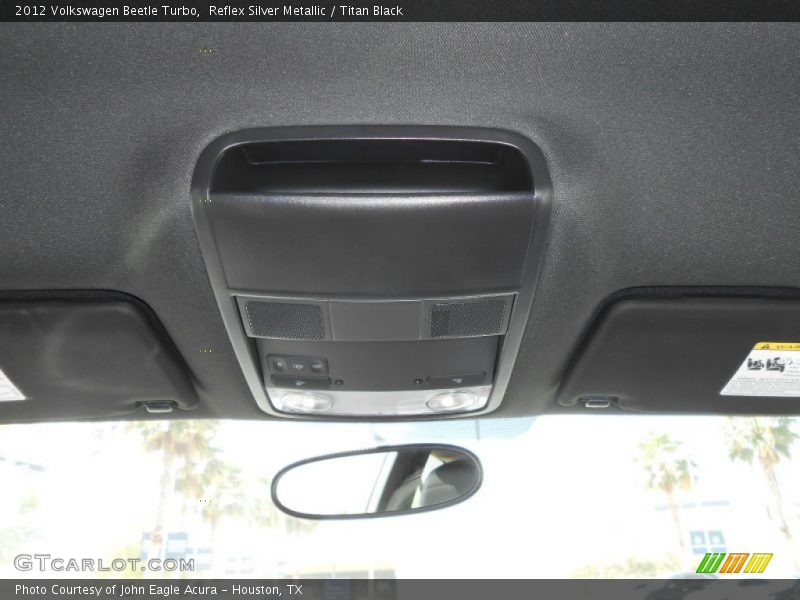 Reflex Silver Metallic / Titan Black 2012 Volkswagen Beetle Turbo