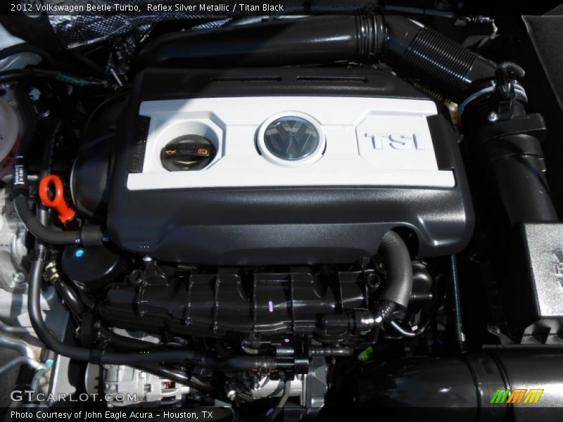Reflex Silver Metallic / Titan Black 2012 Volkswagen Beetle Turbo