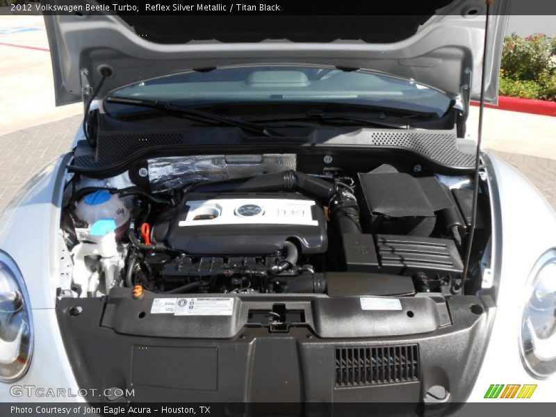 Reflex Silver Metallic / Titan Black 2012 Volkswagen Beetle Turbo