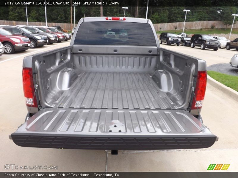 Steel Gray Metallic / Ebony 2012 GMC Sierra 1500 SLE Crew Cab