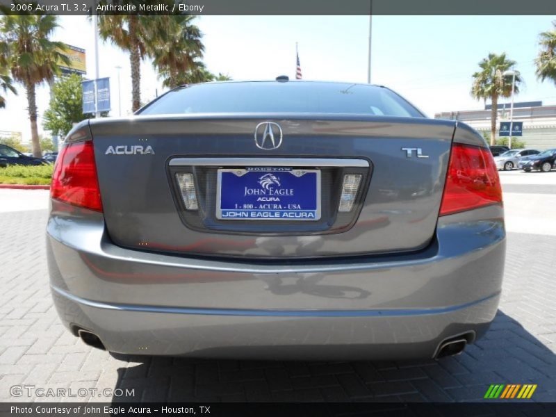 Anthracite Metallic / Ebony 2006 Acura TL 3.2