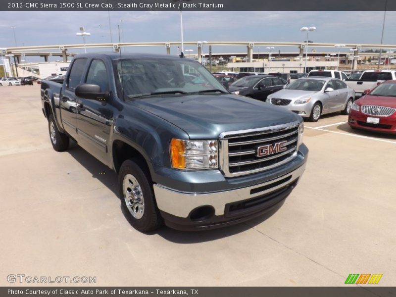 Stealth Gray Metallic / Dark Titanium 2012 GMC Sierra 1500 SL Crew Cab