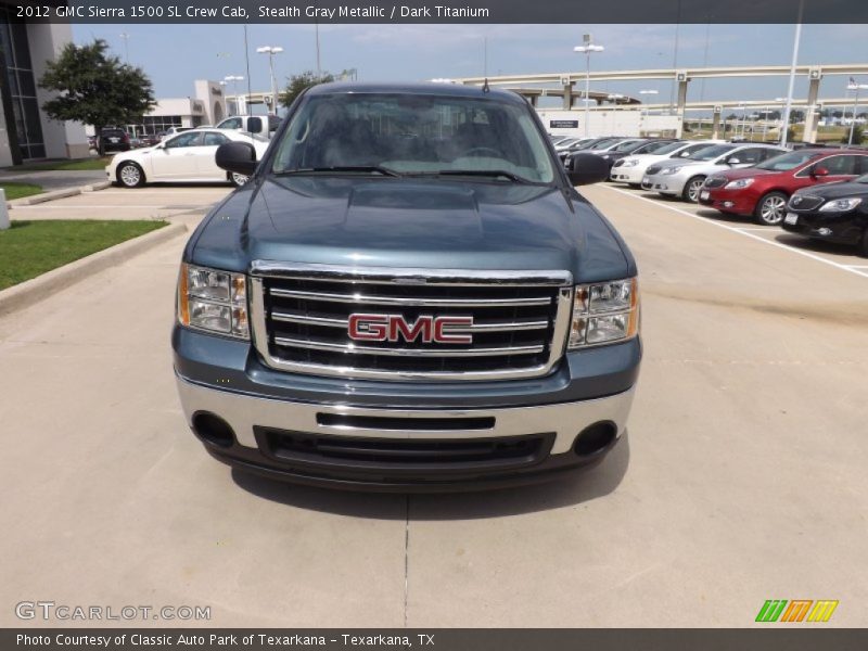 Stealth Gray Metallic / Dark Titanium 2012 GMC Sierra 1500 SL Crew Cab