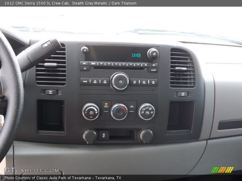 Stealth Gray Metallic / Dark Titanium 2012 GMC Sierra 1500 SL Crew Cab
