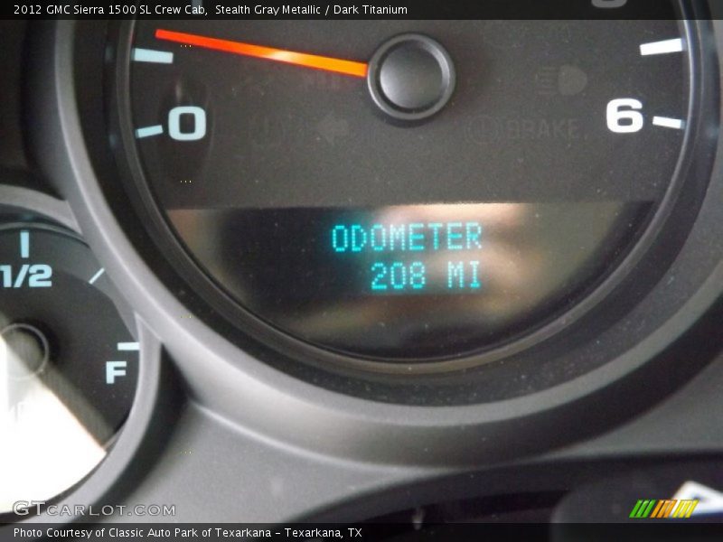 Stealth Gray Metallic / Dark Titanium 2012 GMC Sierra 1500 SL Crew Cab