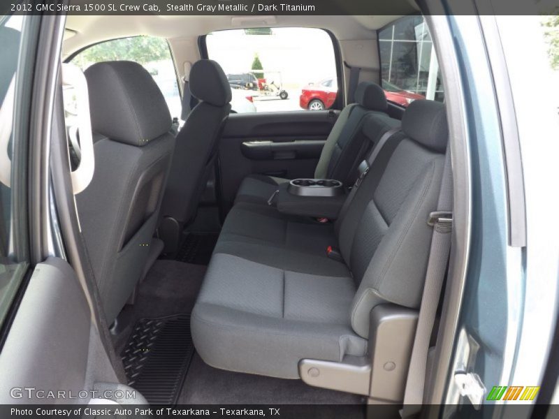Stealth Gray Metallic / Dark Titanium 2012 GMC Sierra 1500 SL Crew Cab