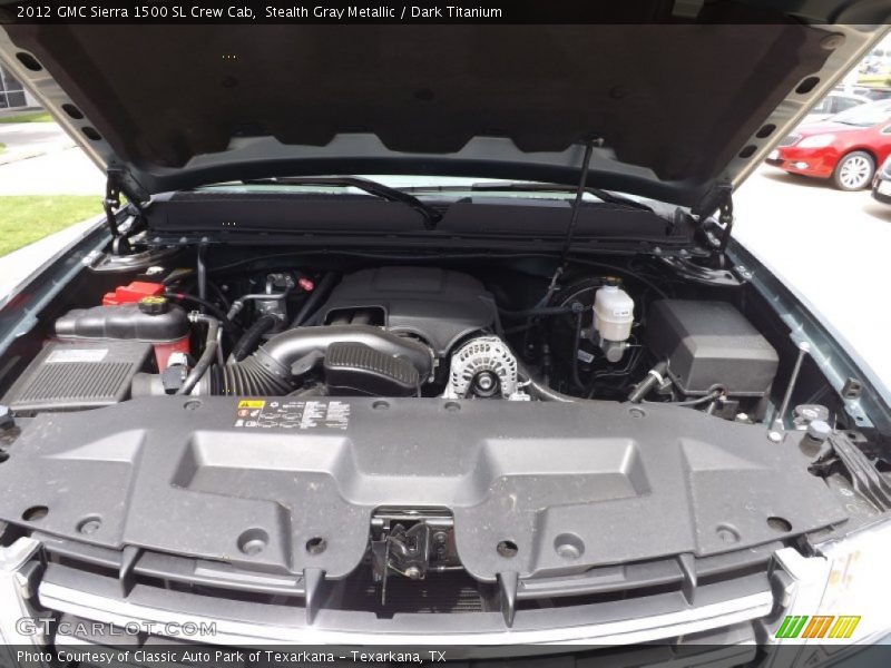 Stealth Gray Metallic / Dark Titanium 2012 GMC Sierra 1500 SL Crew Cab